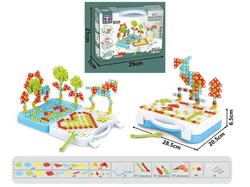 DIY Screw Creative Puzzle Board