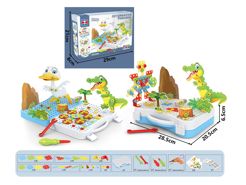 DIY Screw Creative Puzzle Board