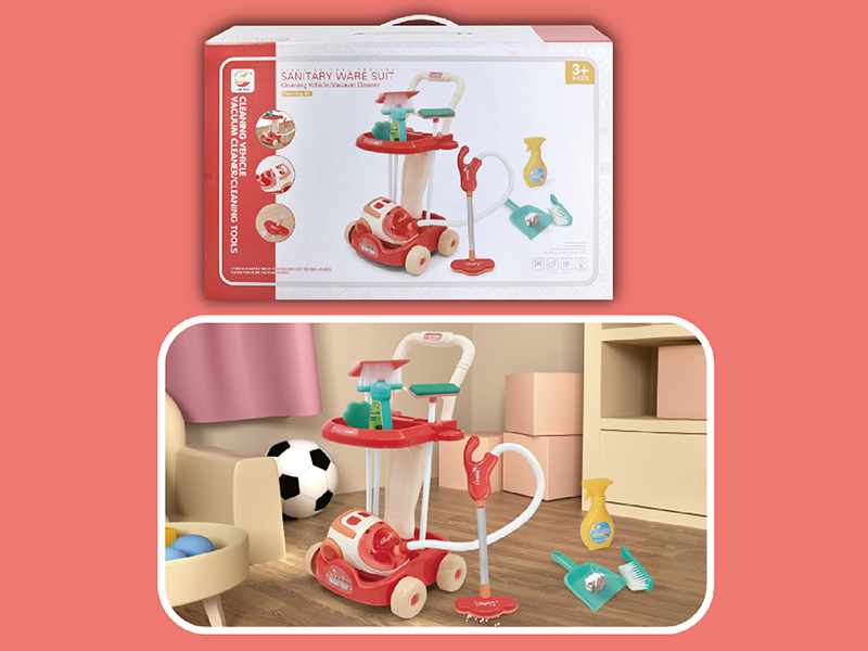 Vacuum Cleaner Cleaning Cart Set