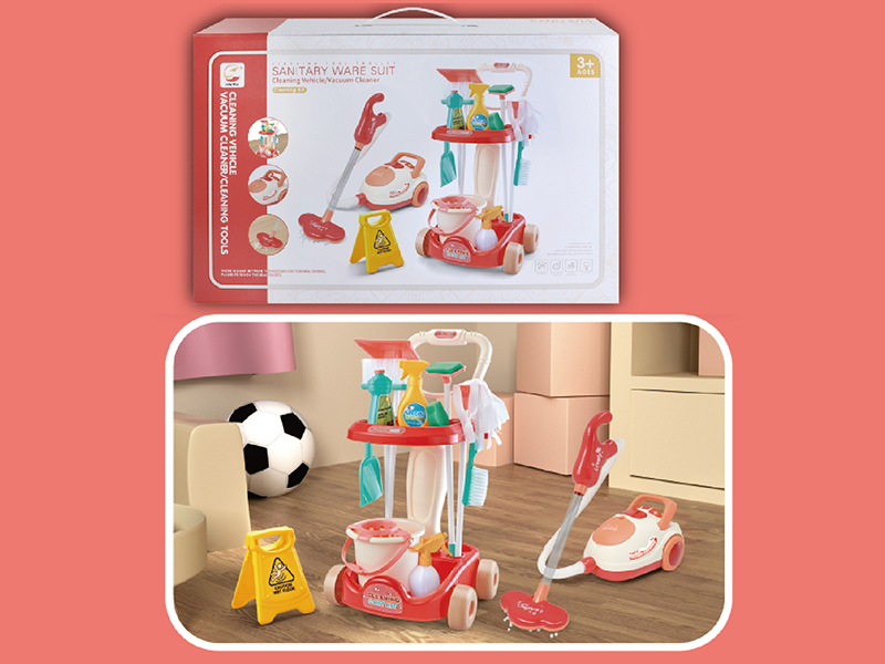 Vacuum Cleaner Cleaning Cart Set