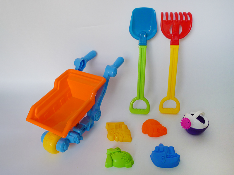Beach Toy Cart Set(8pcs)