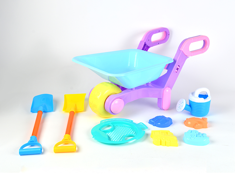 Beach Toy Cart Set(9pcs)