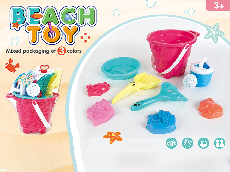 Sand Bucket Set(9pcs)