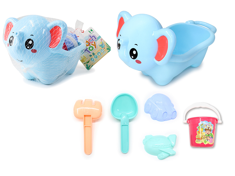 Cartoon Elephant Beach Toys(6PCS)