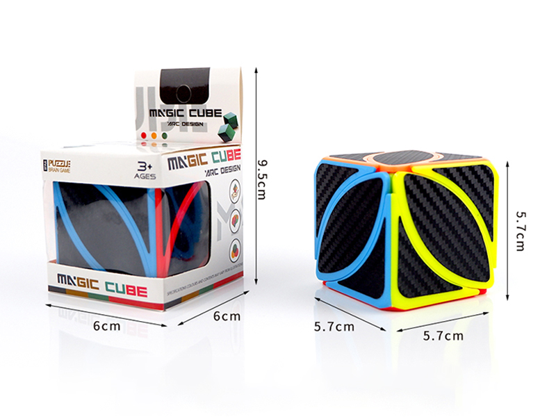 5.7CM Maple Leaf Solid Rubik's Cube