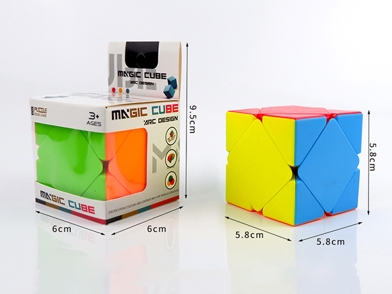 Solid Color Oblique Turning Rubik's Cube