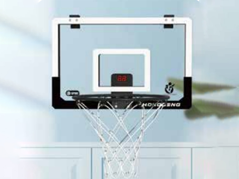 Large Size Transparent Dunk Solid Basketball Hoop Wall Mounted Basketball Board With Scoring Function