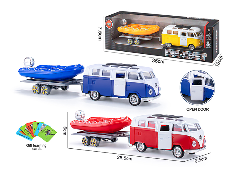 Pull Back Door Opening Alloy Car Model