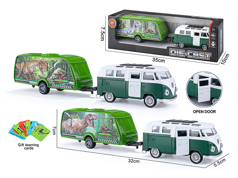 Pull Back Door Opening Alloy Car Model