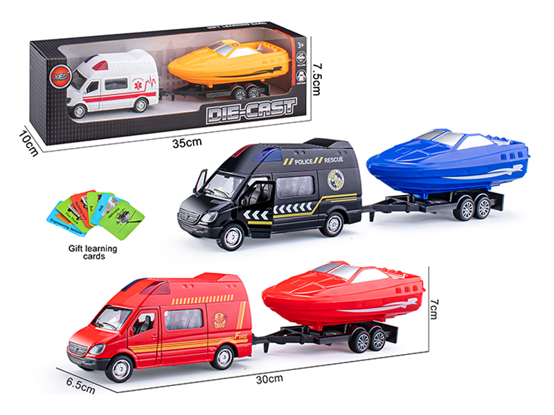 Pull Back Door Opening Alloy Car Model