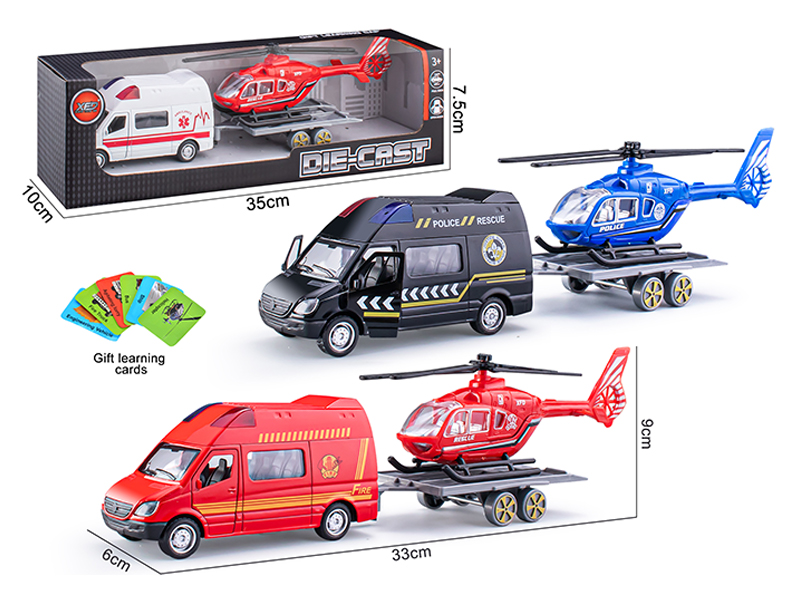 Pull Back Door Opening Alloy Car Model