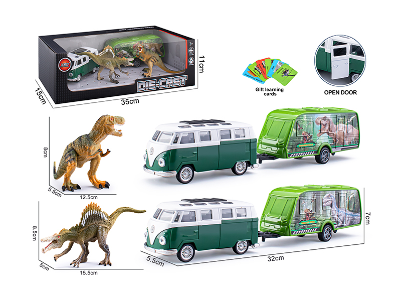 Pull Back Door Opening Alloy Car Model