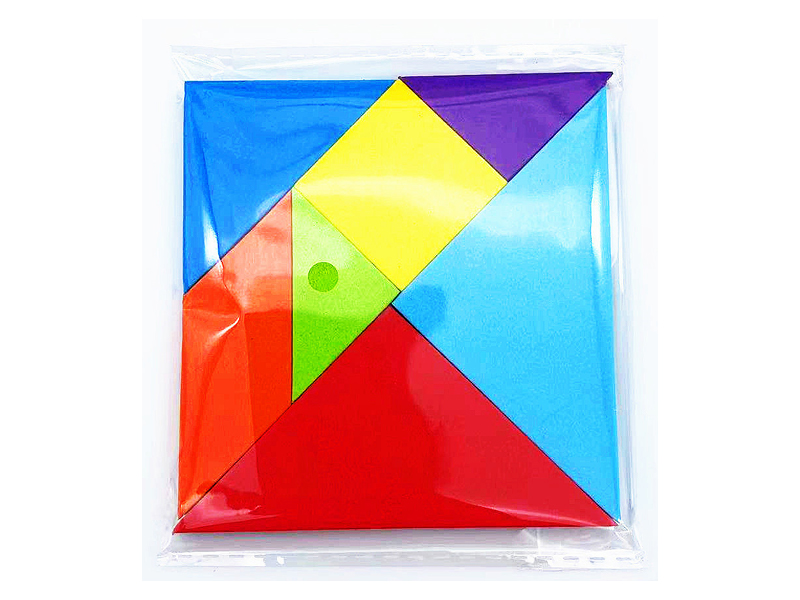 Medium EVA Magnet Tangram Toy
