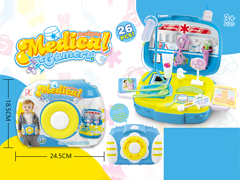 Doctor Backpack Camera 26Pcs