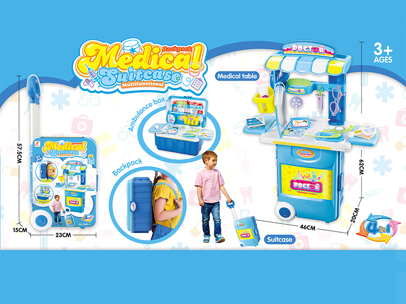 Doctor Backpack Trolley Suitcase