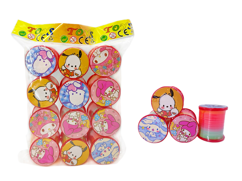 12PCS Sanrio Cover Rainbow Circle