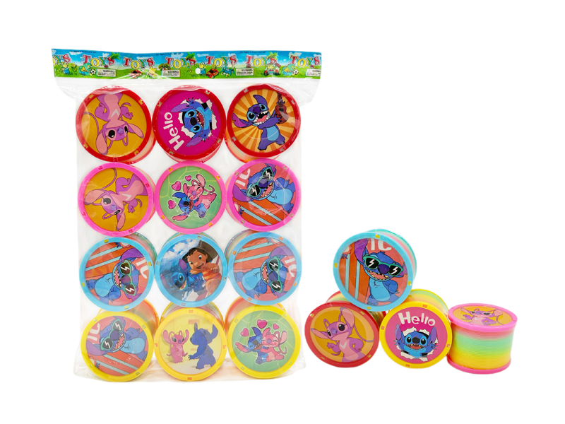 12PCS Stitch Cover Rainbow Circle