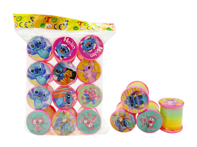 12PCS Stitch Cover Rainbow Circle