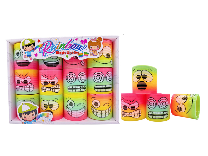 12PCS Mouthing Rainbow Circle