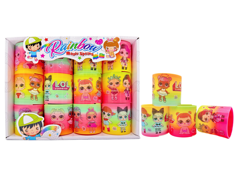 12PCS Surprise Doll Rainbow Circle