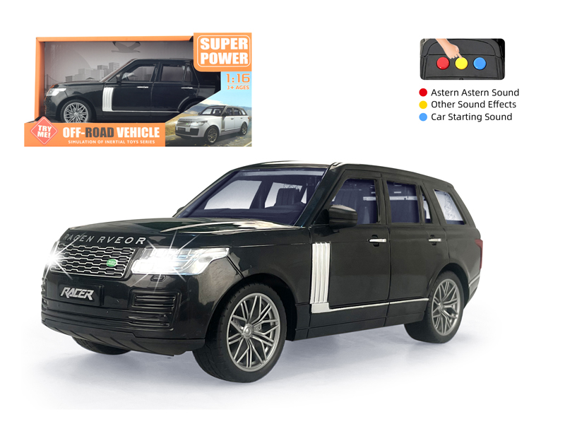 1:16 Friction Simulated Car Model With Sound And Light(Range Rover)