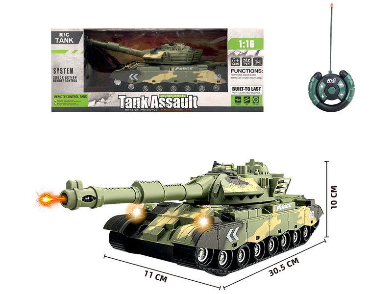 1:16 27Mhz 4Ch R/C Russian Type 59 Tank