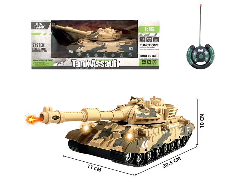 1:16 27Mhz 4Ch R/C Russian Type 59 Tank