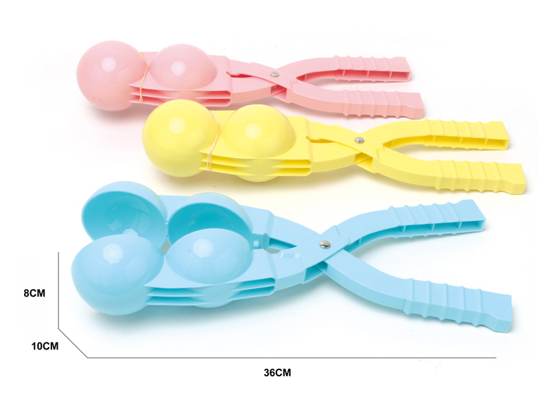 Large Double Ball Snowball Clip Toy