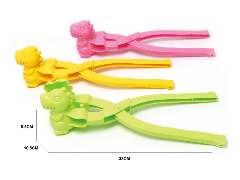 Large Dinosaur Snow Clip Toy