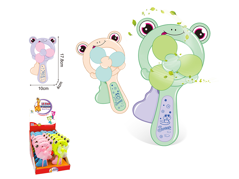 Frog Hand Pressure Fan 12pcs