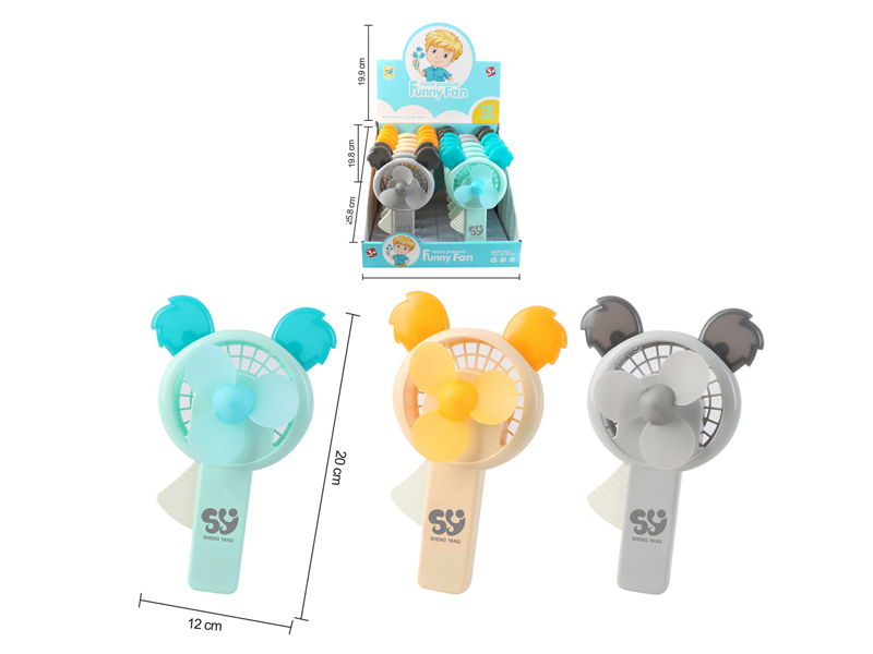 12Pcs Koala Fan