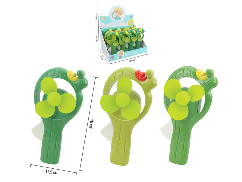 12Pcs Cactus Fan