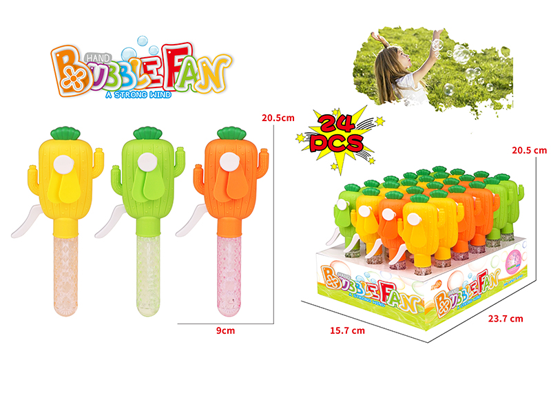 Cactus Bubble Fan 24pcs