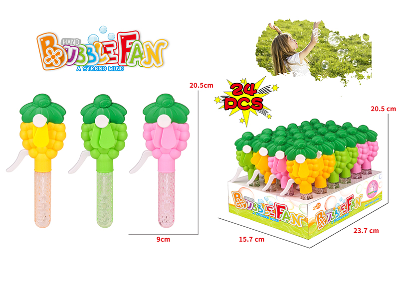 Grape Bubble Fan 24pcs