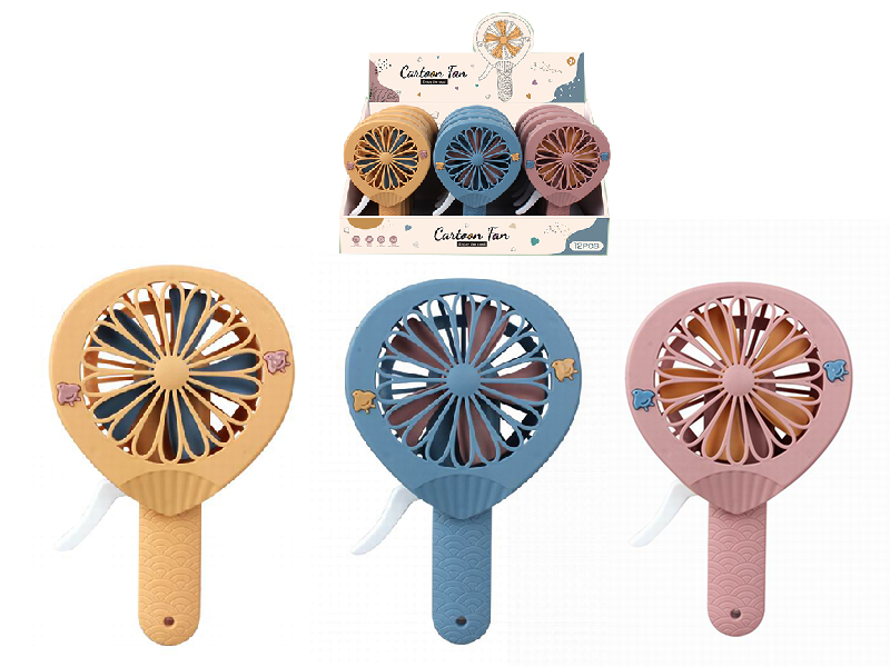 Hand Pressure Fan 12pcs