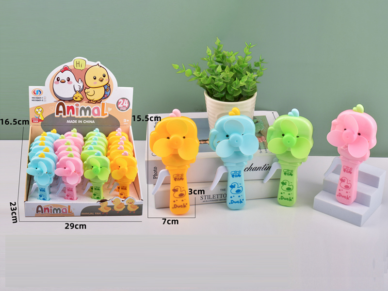 24PCS Duck Hand Pressure Fan