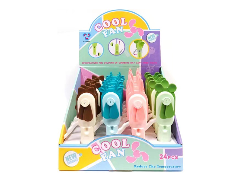 24PCS Mini Spray Hand Pressure Fan