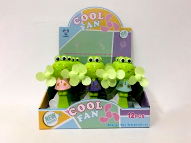 12PCS Frog Fan