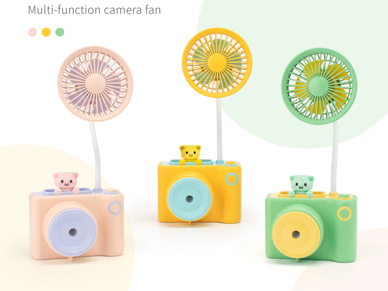 Cat Multifunction Camera Fan(Rechargeable)