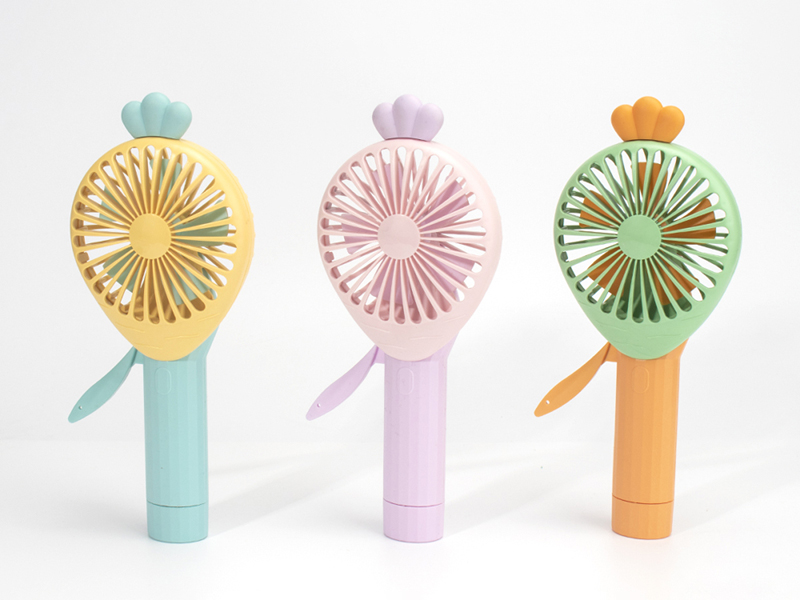 Carrot Hand Pressure Fan 12PCS