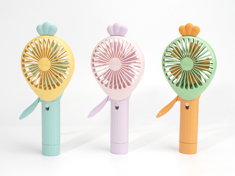 Carrot Spray Hand Pressure Fan 12PCS