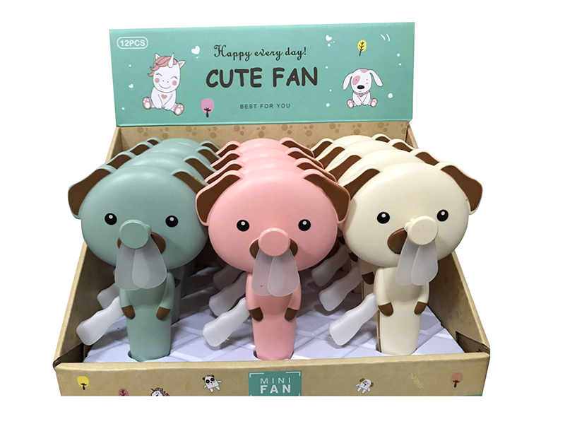Dog Hand Pressure Fan 12PCS