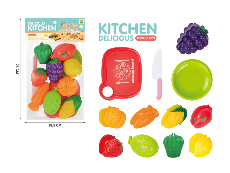 Cutting Fruit And Vegetable