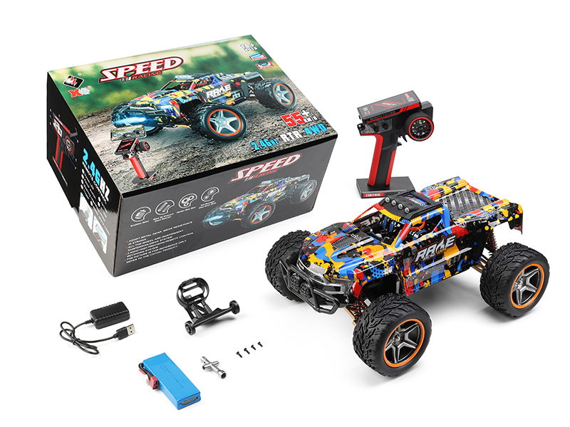 1:10 2.4G Remote Control 4WD High Speed Monster Truck