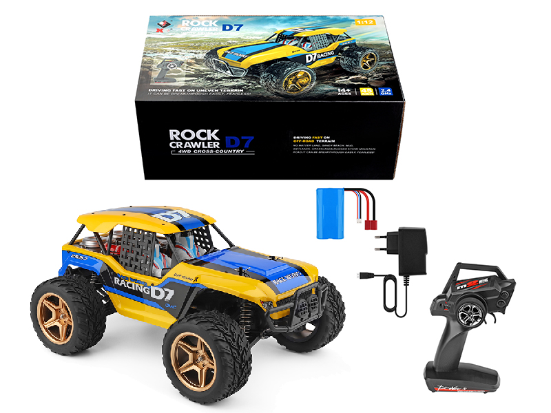 1:12 2.4G Remote Control 4WD High Speed Desert Off-Road Vehicle