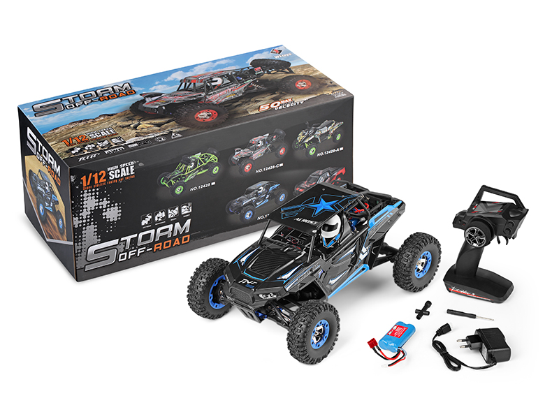 1:12 2.4G Remote Control 4WD High Speed Off-Road Vehicle