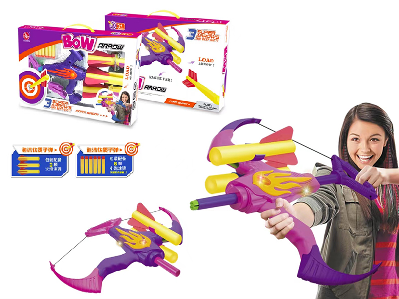 Girl's Bow And Arrow (With Light)