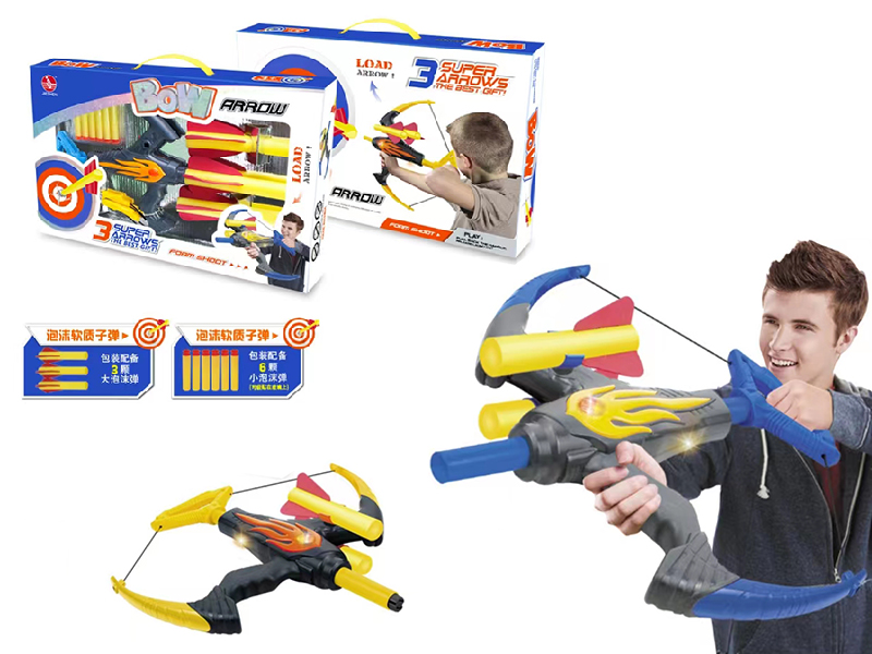 Boy's Bow And Arrow (With Light)