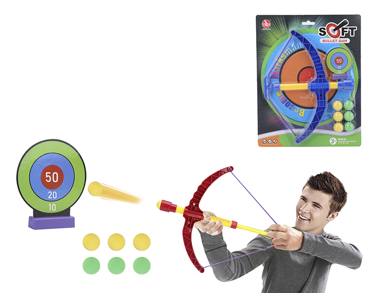 EVA Ball Soft Bullet Bow Shooting Game
