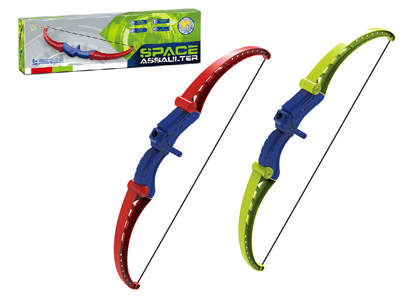DIY Assembly Bow And Arrow Set(Red/Green)